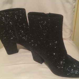 Glitter Ankle Boots